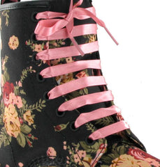 1460 Victorian Flowers Lace Close Up