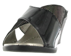 Trino Black Patent/Snake