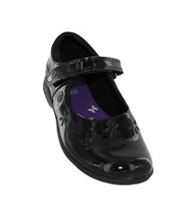 Black Patent BreenaToes, Front View