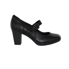 Clarks Brynn Posey Black Leather