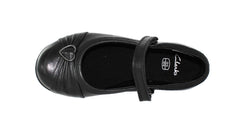 Girls School Shoe, Clarks Dolly Heart