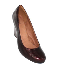 Elsa Purity, Front View, Burgundy