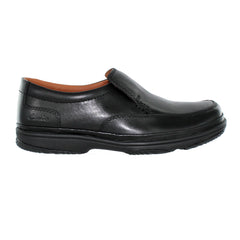 Swift Step Black Leather