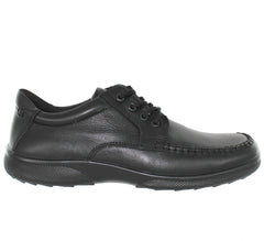 Hotter Stitch Black Leather