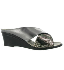 Lotus Trino Pewter Leather/Snake