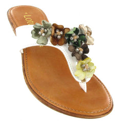 Sicily White Leather