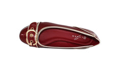 FLC301 Top View, Burgundy Patent
